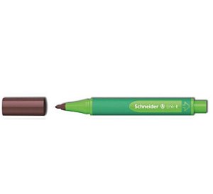 CANETA SCHNEIDER LINK-IT 1,0MM - MARROM