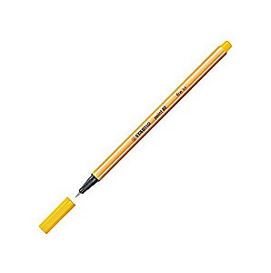 CANETA STABILO 0,4 MM - AMARELO 88/44