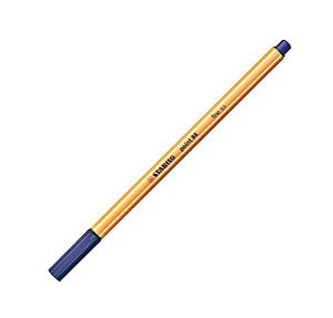 CANETA STABILO 0,4 MM - AZUL MARINHO 88/22