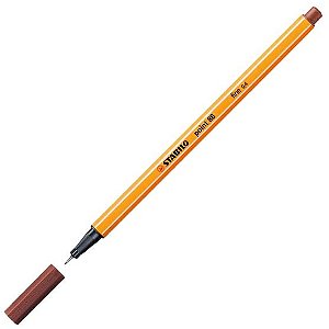 CANETA STABILO 0,4 MM - MARROM TERRA 88/75