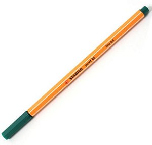 CANETA STABILO 0,4 MM - VERDE ESCURO 88/53