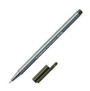 CANETA STAEDTLER FINELINER TRIPLUS 0.3 - VERDE OLIVA