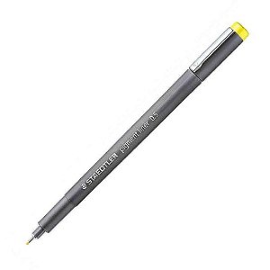 CANETA STAEDTLER PIGMENT LINER 0.5 - AMARELA