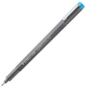 CANETA STAEDTLER PIGMENT LINER 0.5 - AZUL