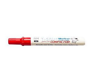 CANETA TECIDO COMPACTOR T-SHIRT - VERMELHA