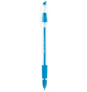 CANETA TRIS GEL EFFECT GLITTER - AZUL CLARO