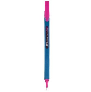 CANETA TRIS LIQEO SUPER FINA 0.4 - ROSA