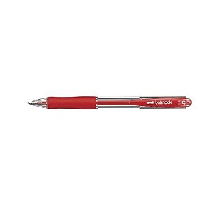 CANETA UNIBALL LAKNOCK SN100 0.7 - VERMELHO