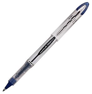 CANETA UNIBALL VISION ELITE 0.8 UB-200 - AZUL ESC