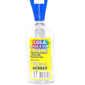 COLA PARA ISOPOR E EVA 90G - ACRILEX