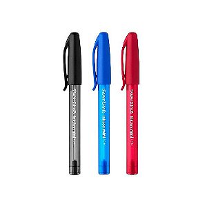 CONJUNTO CANETA PAPERMATE RT - AZ/PT/VM