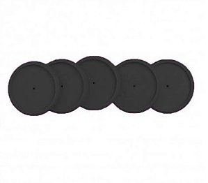 DISCO PLASTICO PRETO M 23MM
