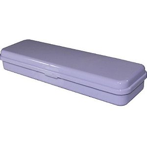 ESTOJO DE PLASTICO WALEU - LILAS PASTEL