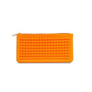 ESTOJO MULTIUSO SILICONE POOPSTORE - LARANJA