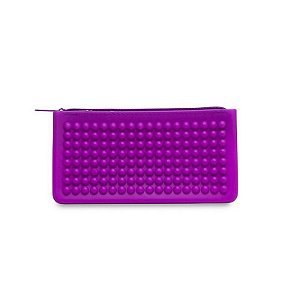 ESTOJO MULTIUSO SILICONE POOPSTORE - ROXO