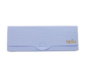 ESTOJO PLASTICO LINHO DELLO - AZUL PASTEL