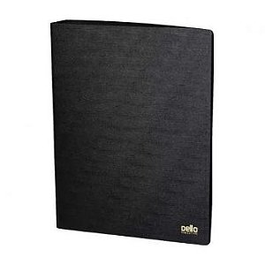 FICHARIO DELLO A4 EXECUTIVE 4 ARGOLAS - PRETO