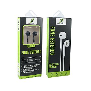 FONE DE OUVIDO ESTEREO XC-F-04