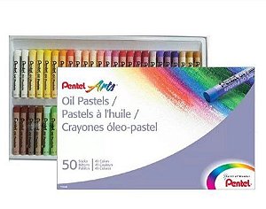 GIZ PASTEL OLEOSO PENTEL - 50 CORES