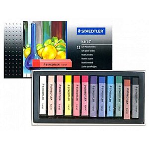 GIZ PASTEL SECO STAEDTLER - 12 CORES