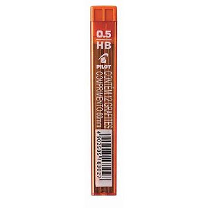 GRAFITE PILOT 0,5 MM - HB C/12