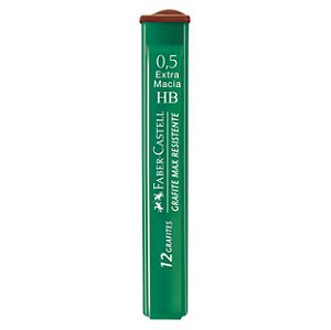 GRAFITE FABER-CASTELL 0.5 B - 24 MINAS