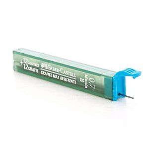 GRAFITE FABER-CASTELL 0.7 B - 24 MINAS