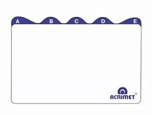 INDICE A/Z PARA FICHAS 6X9 REF634