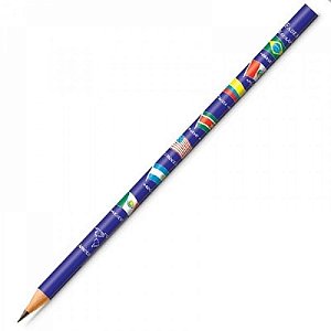 LAPIS FABER CASTELL BANDEIRAS HB N2