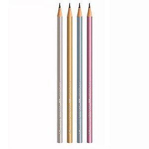 LAPIS FABER CASTELL MAX REDONDO METALLIC HB N2
