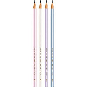 LAPIS FABER CASTELL MAX REDONDO PEROLA HB N2