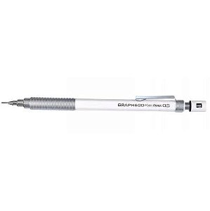 LAPISEIRA PENTEL GRAPH600 0,7MM BRANCA - 607W