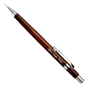 LAPISEIRA PENTEL P200 SHARP 0,3 MM - MARROM