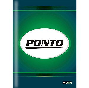 LIVRO PONTO A5 SAO DOMINGOS - CAPA VERDE