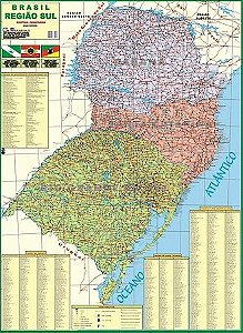MAPA - REGIAO SUL FISICO