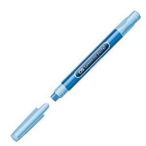MARCA TEXTO GEL CIS LUMINI PASTEL - AZUL