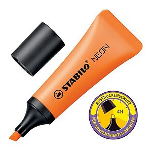 MARCA TEXTO STABILO NEON - LARANJA