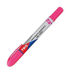 MARCA TEXTO TRIS GEL TWIST - ROSA