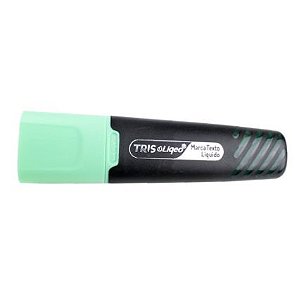 MARCA TEXTO TRIS LIQEO PASTEL - VERDE