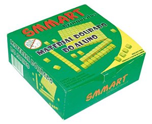 MATERIAL DOURADO SMMART BRINQUEDOS 111 PECAS