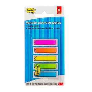 NOTA ADESIVA FLAG 11,9X43,2 5X100FLS - CORES