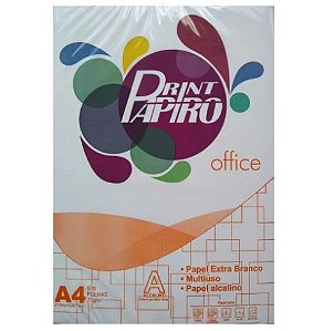 RESMA A4 75G - PRINT PAPIRO (500 FOLHAS)