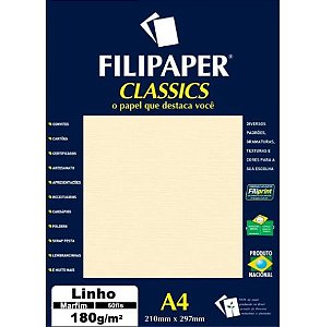PAPEL UNID A4 LINHO MARFIM 180G (POR UNIDADE) - SITE