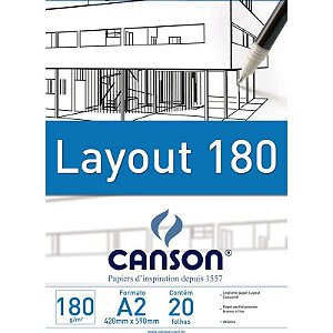 PAPEL UNID LAYOUT A2 CANSON 180G