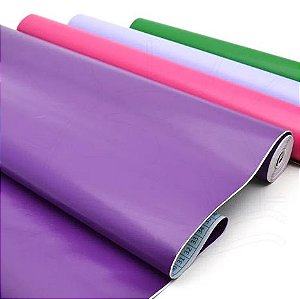 PAPEL CONTACT CORES LISO ESTAMPADO 45CM (LARGURA) - METRO
