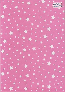 PAPEL UNID A4 DECORADO ESTRELA (POR UNIDADE)