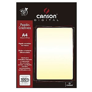 PAPEL UNID A4 METALICO BR OURO 120G (POR UNIDADE)