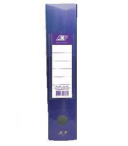 PASTA ACP AZ PLAST TRANSP - LILAS 2071
