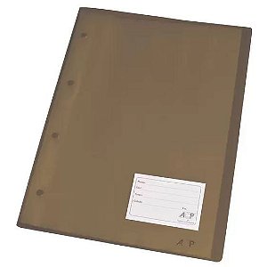 PASTA CATALOGO A4 ACP C/10 ENVELOPES - FUME REF.1037