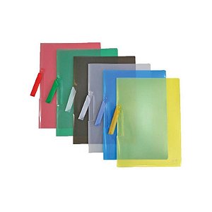 PASTA MEIA CANALETA A4 - AMARELA 1033